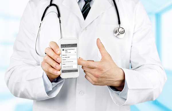 Smartphone App for Doctors and Hospitals